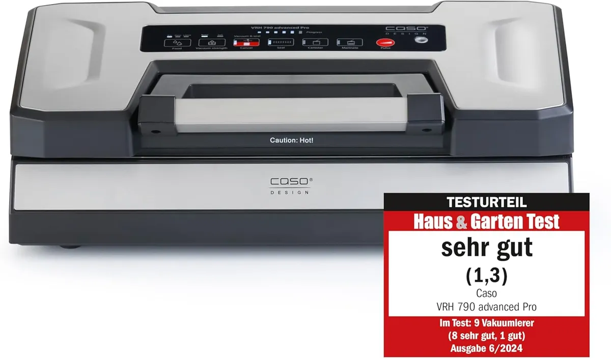 Caso vrh 790 vakuumierer mit flüssigkeitsfunktion